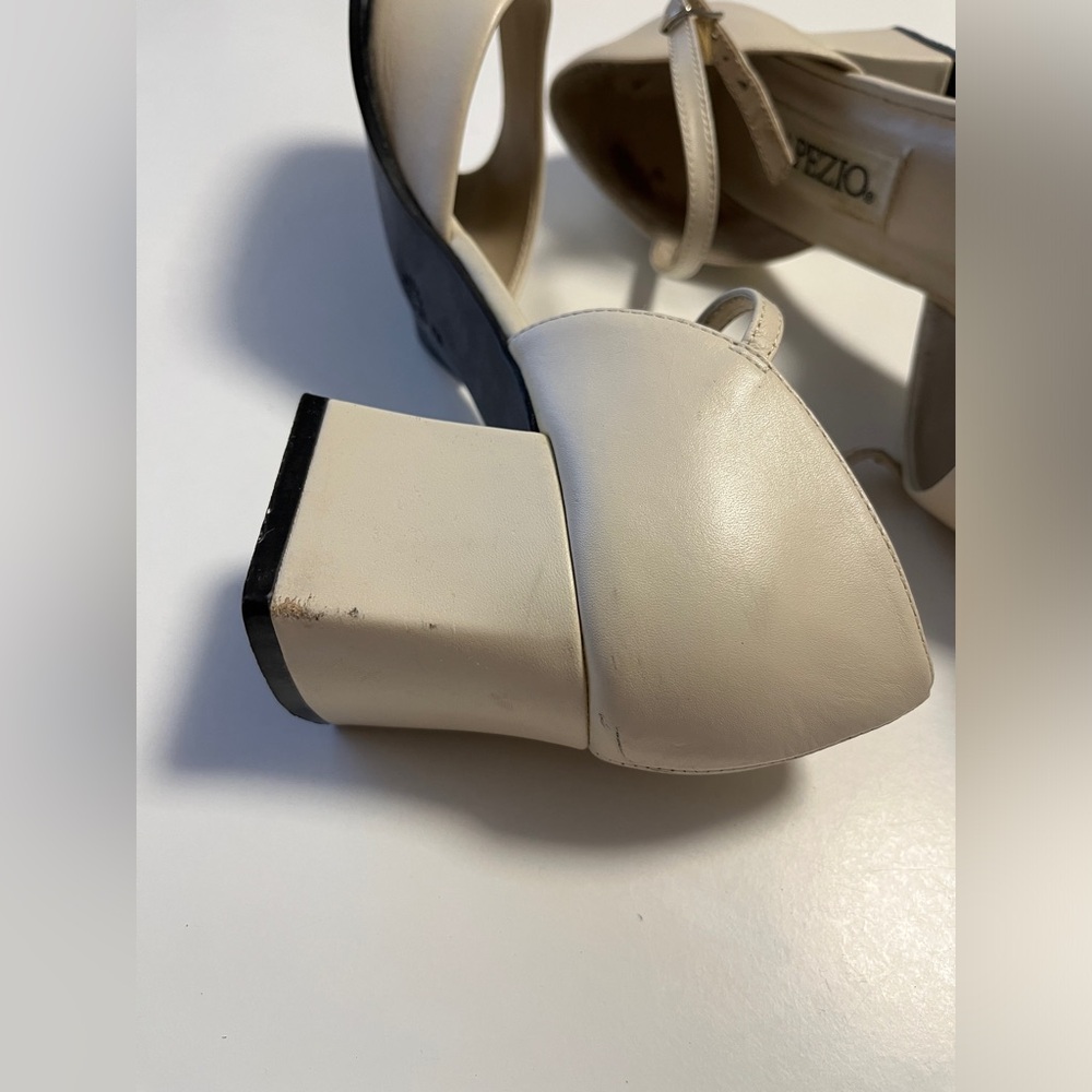 Capezio Cream Women's Heels - Picture 9 of 10